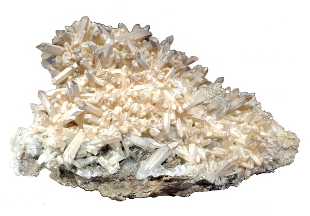 Multi quartz crystal specimen