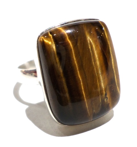 tigers eye ring